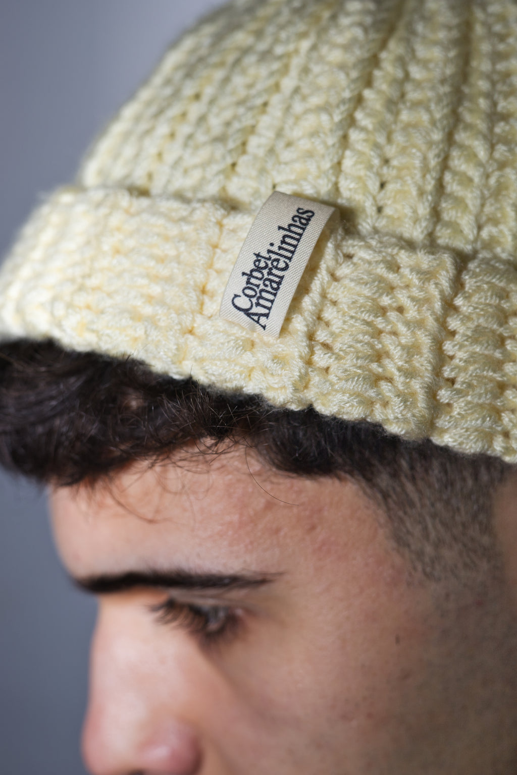 Handmade Yellow Beanie